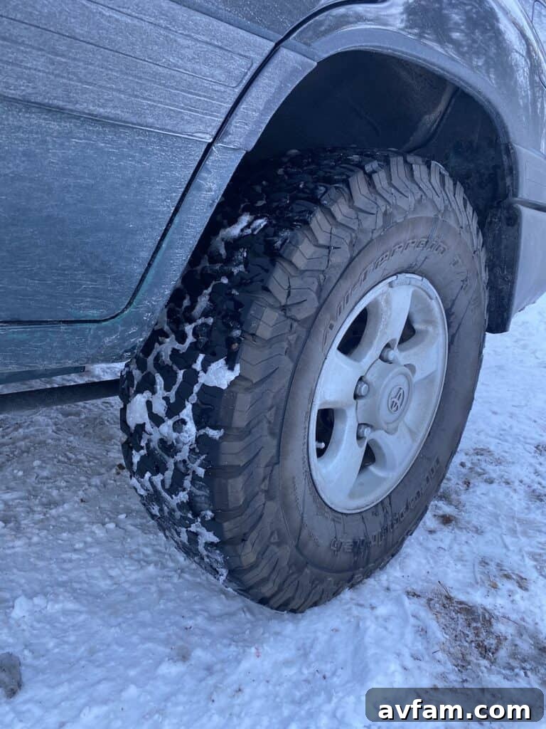 New BFGoodrich KO3 all-terrain tire with advanced tread design