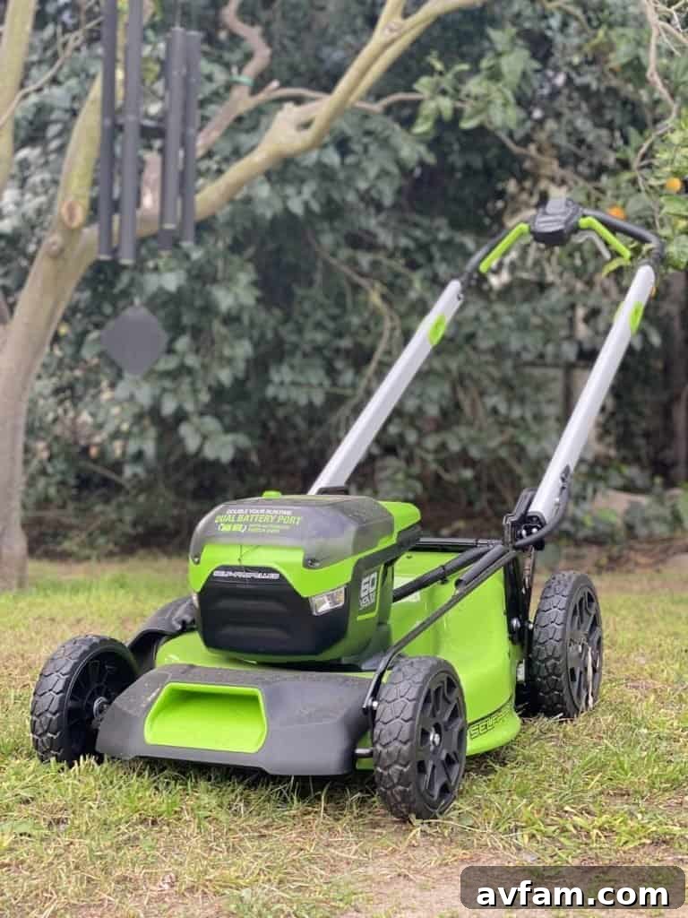 greenworks mower