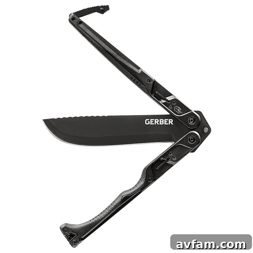 Gerber Doubledown Folding Machete: A compact, versatile outdoor tool