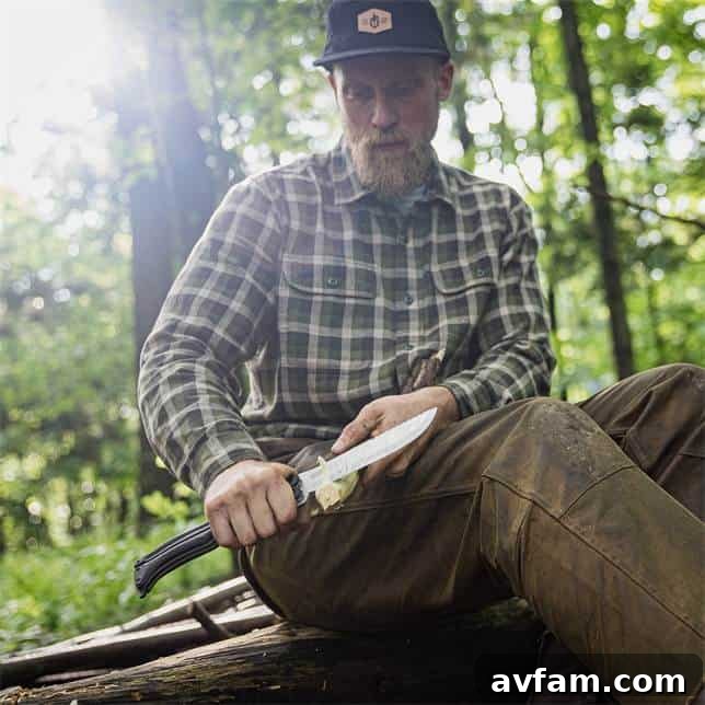 Gerber Doubledown folding machete in open position