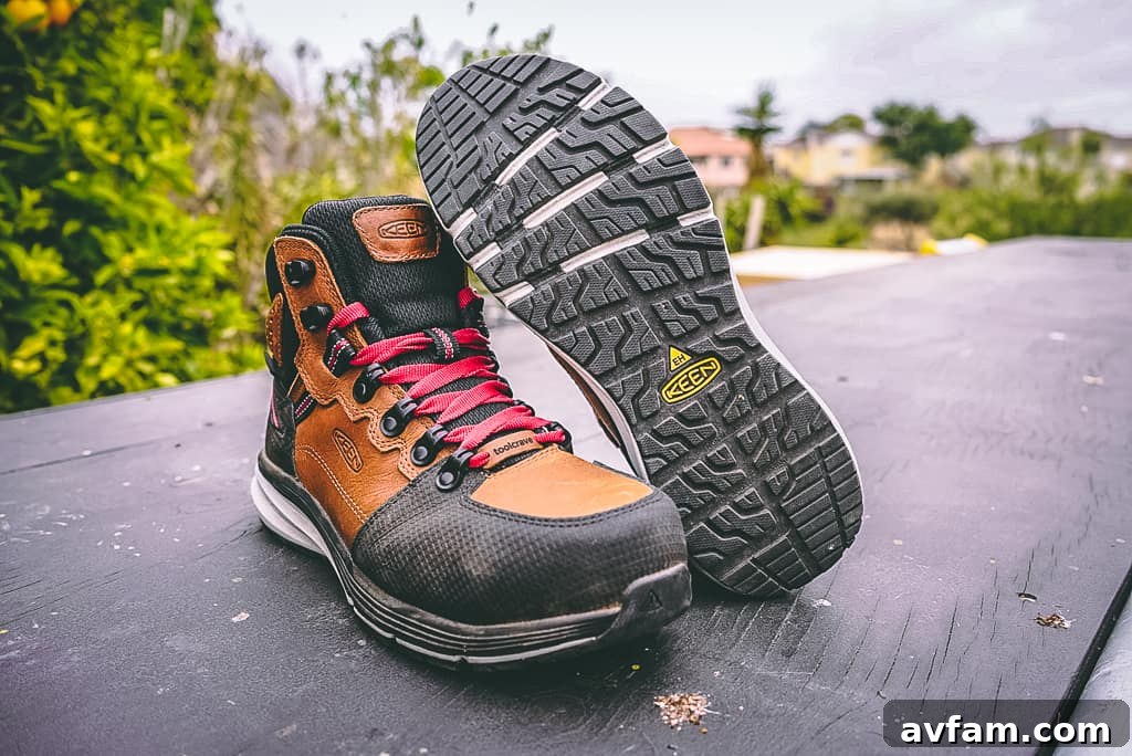 Keen Red Hook boots with modern styling