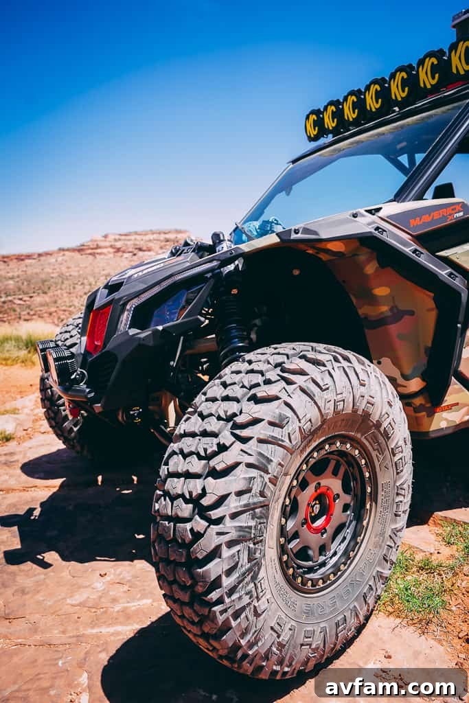 walt wagner of tav in custom maverick x3
