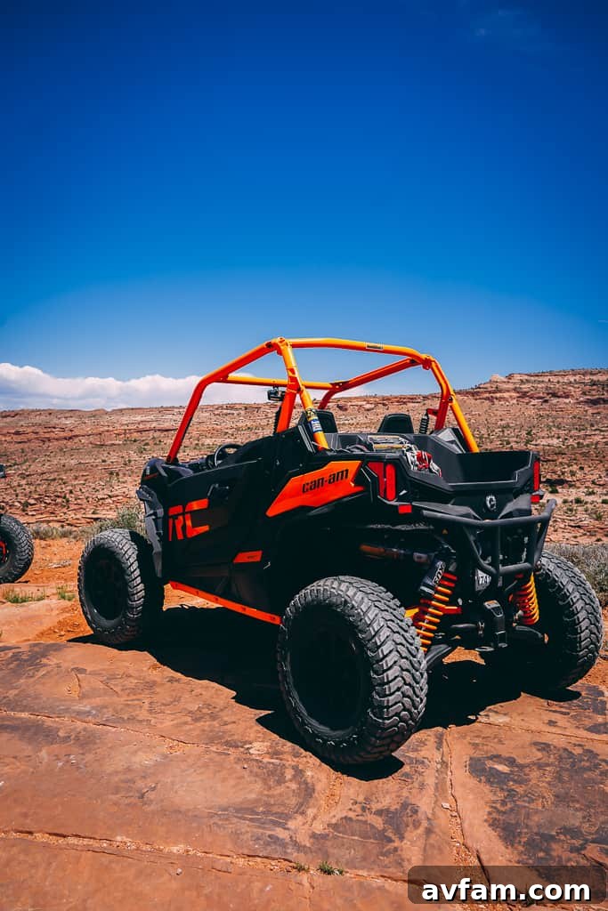 can-am maverick x3 suspension detail