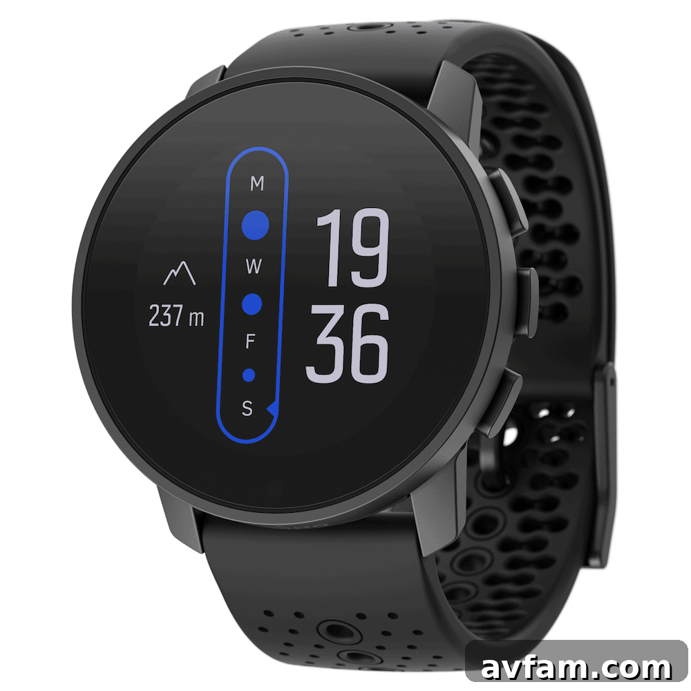 Suunto 9 Peak in a pristine Birch White Titanium finish, offering a modern and distinct look.
