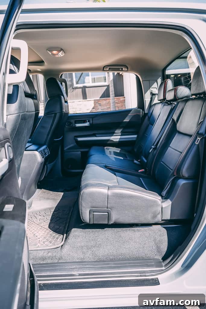 Front passenger side view of the 2021 Tundra TRD Pro