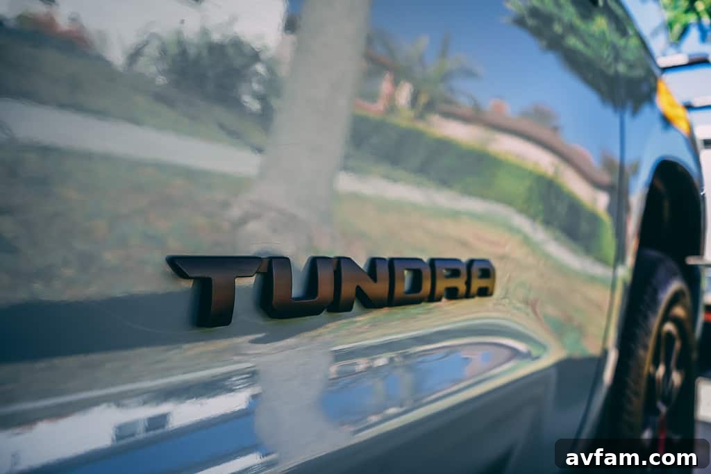 2021 Tundra TRD Pro driving on a dirt road, kicked up dust behind