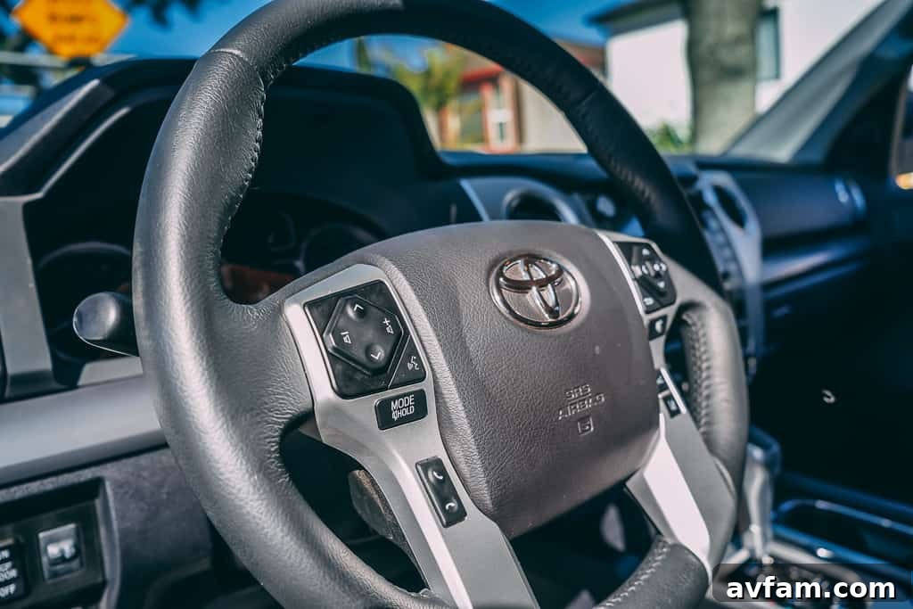 2021 Tundra TRD Pro driving past desert plants