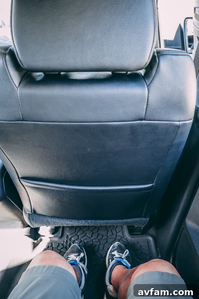 Close-up of the Tundra TRD Pro interior console