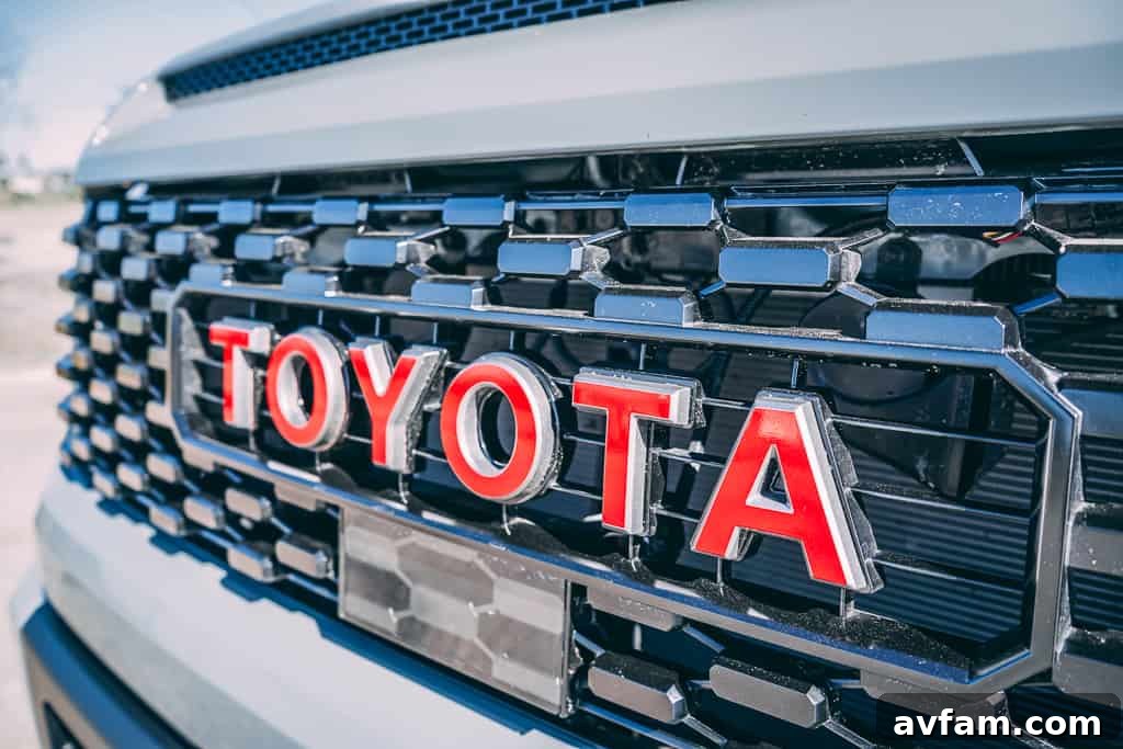 Full side profile of the 2021 Tundra TRD Pro in motion