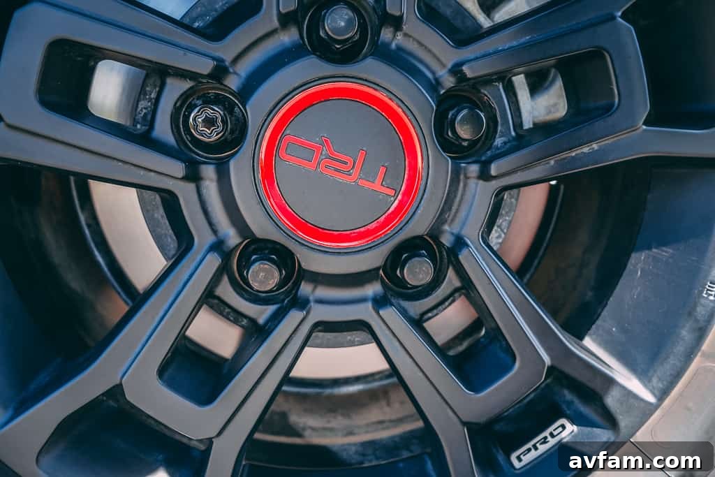 Side view of the 2021 Tundra TRD Pro showing the BBS wheels and tire tread