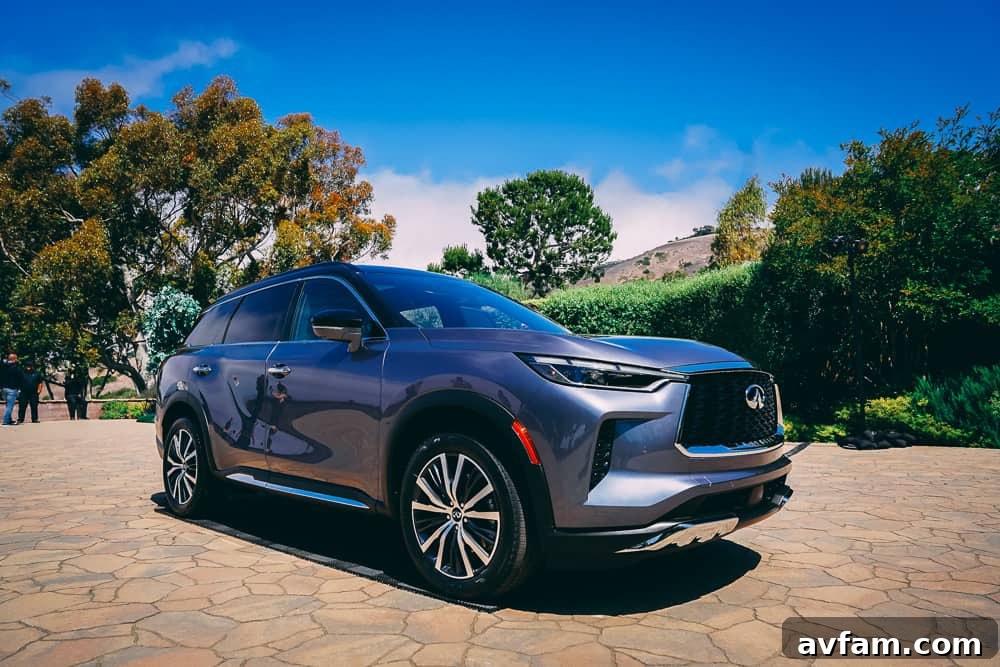 2022 Infiniti QX60 redesigned exterior