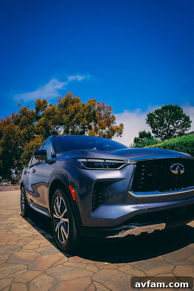 QX60 dynamic driving