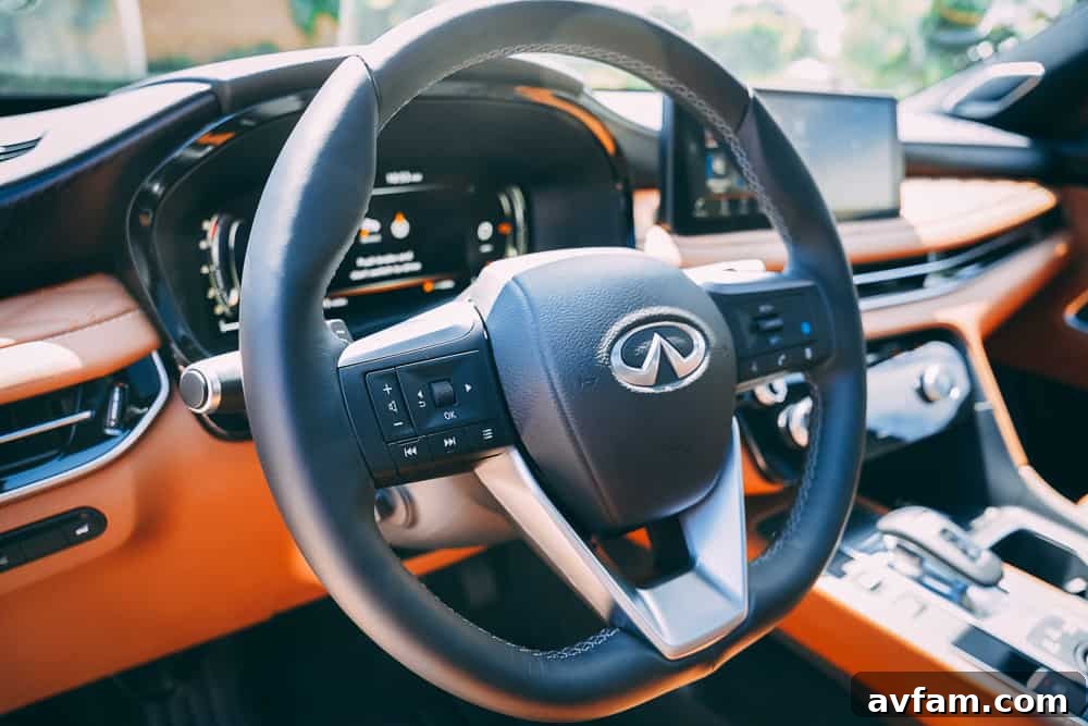 2022 Infiniti QX60 luxurious interior