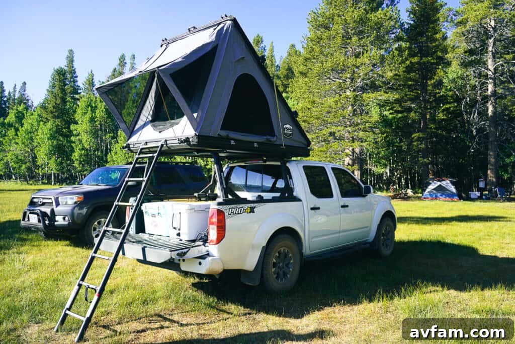 Yakima Overhaul HD crossbars with various adventure gear mounted