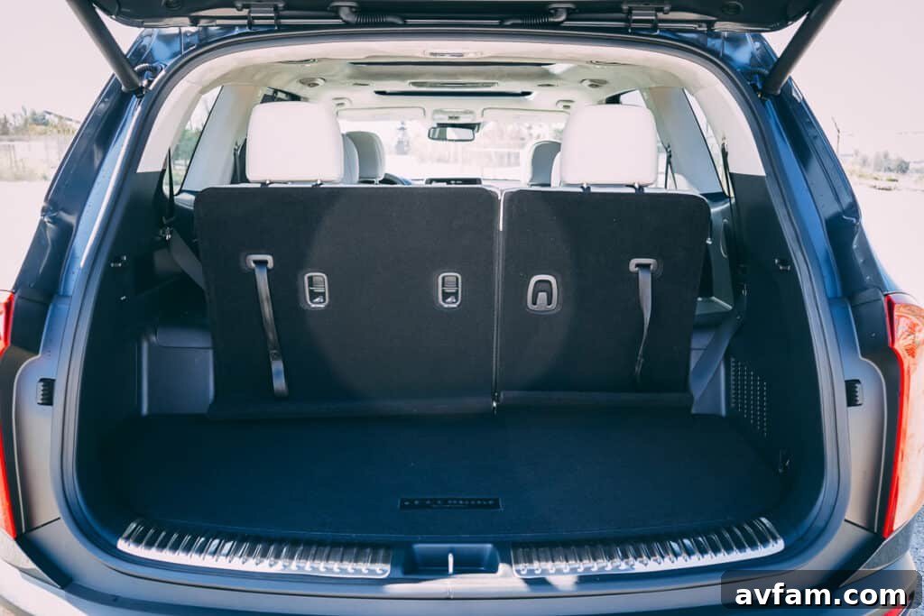 2021 Kia Telluride third row comfort