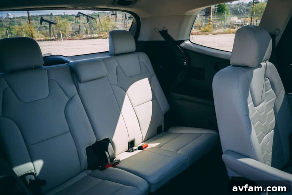 2021 Kia Telluride rear passenger view