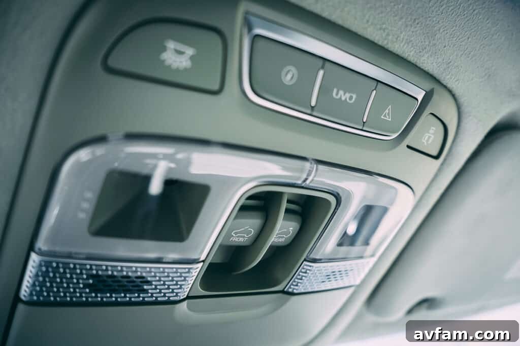 2021 Kia Telluride second-row seat back pockets