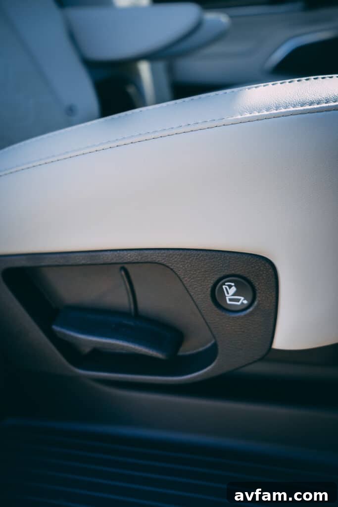 Kia Telluride steering wheel and controls