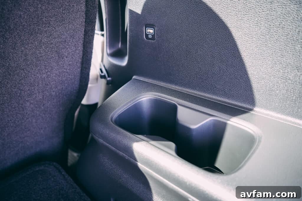 Telluride front passenger seat area