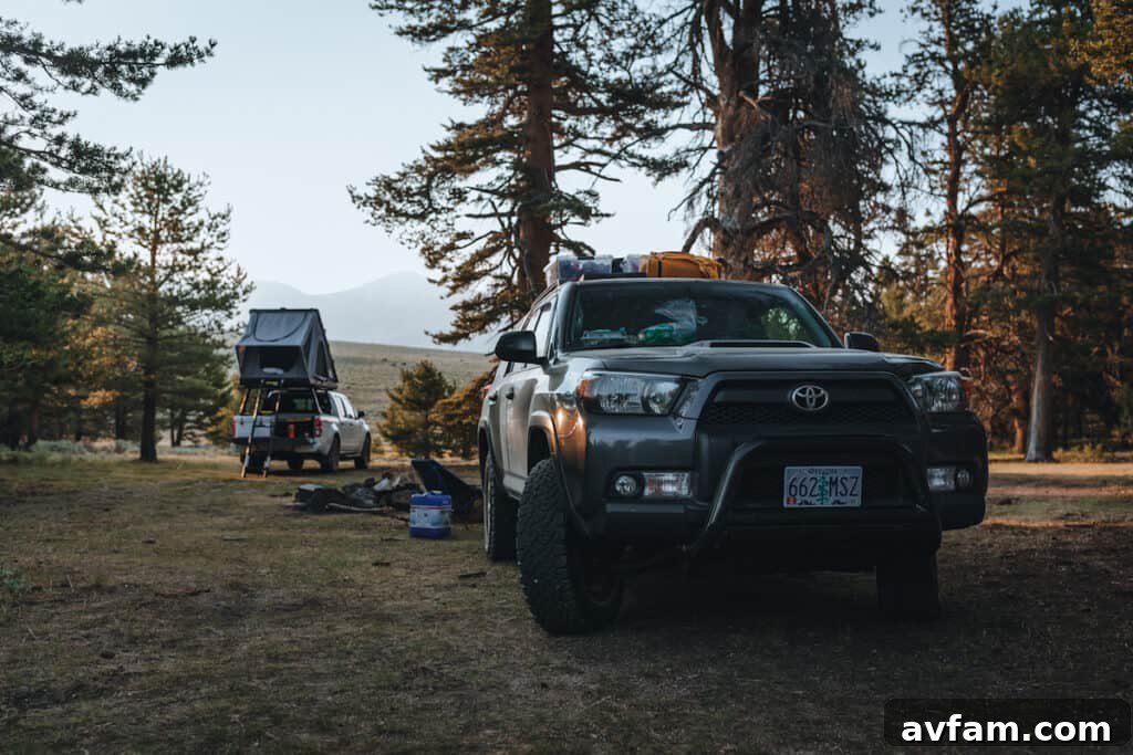 Steve's 2012 Toyota 4Runner Trail Edition on its inaugural off-road trip in the Eastern Sierra