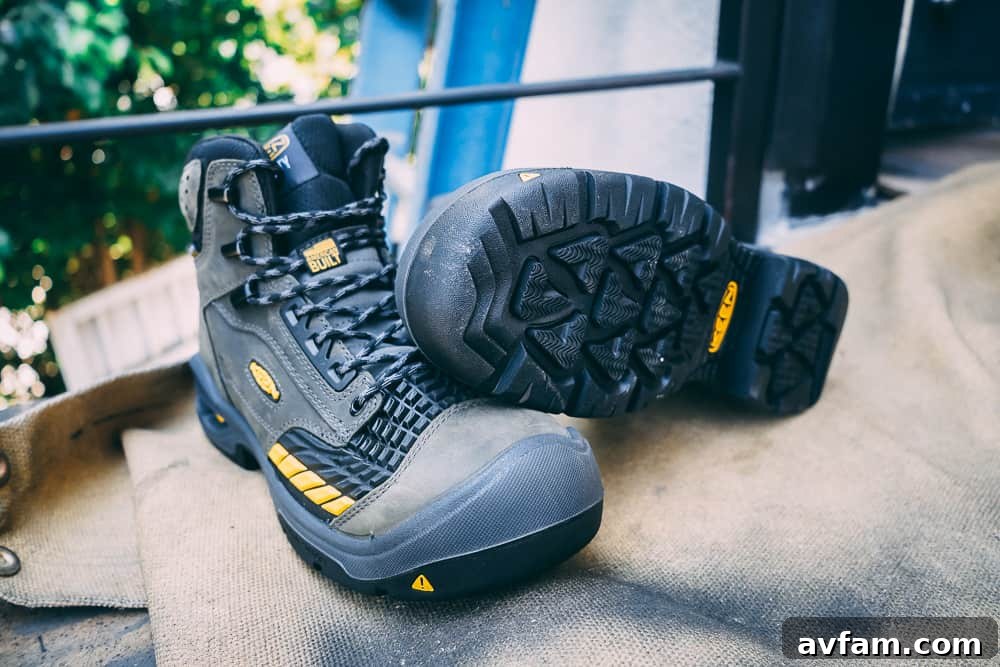 Keen Utility Troy Boot Side Profile