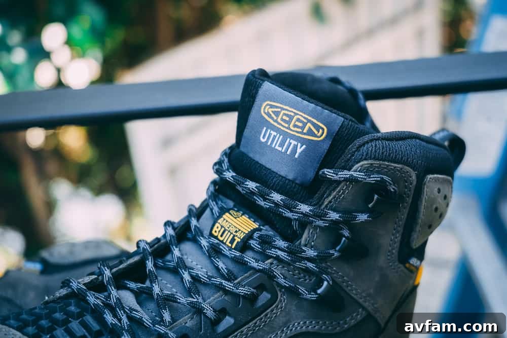 Keen Utility Troy Boot Side View