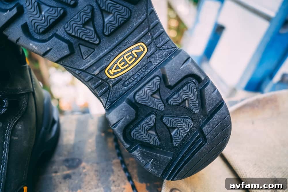 Keen Utility Troy Boot Laces and Eyelets