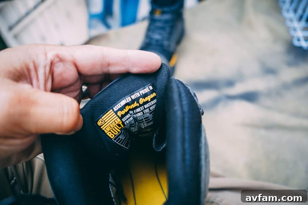 Keen Utility Troy Boot Close-up on Toe