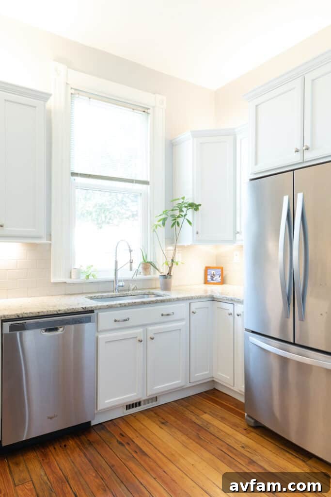 Richmond Restoration: A Historic House Reborn 25 Repurposed sliding powder room door after kitchen and bathroom renovation