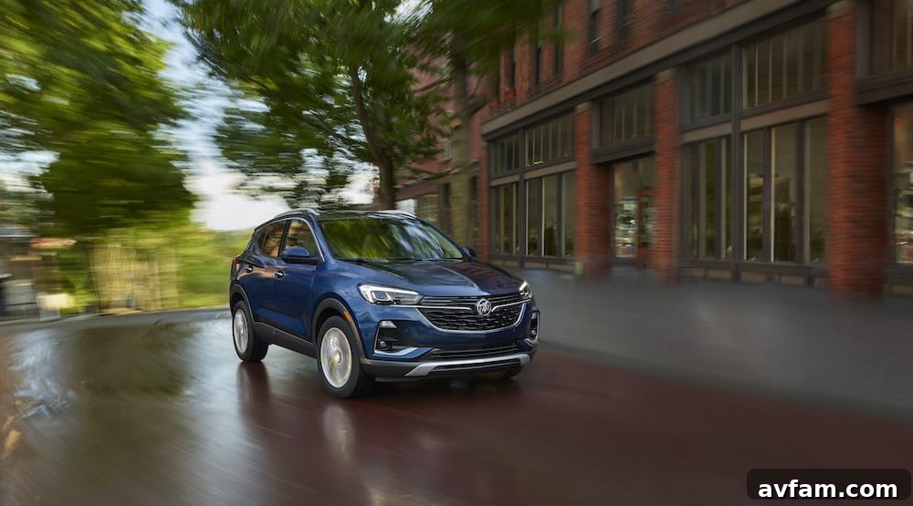 Encore GX ready for adventure Buick Encore GX in an outdoor setting