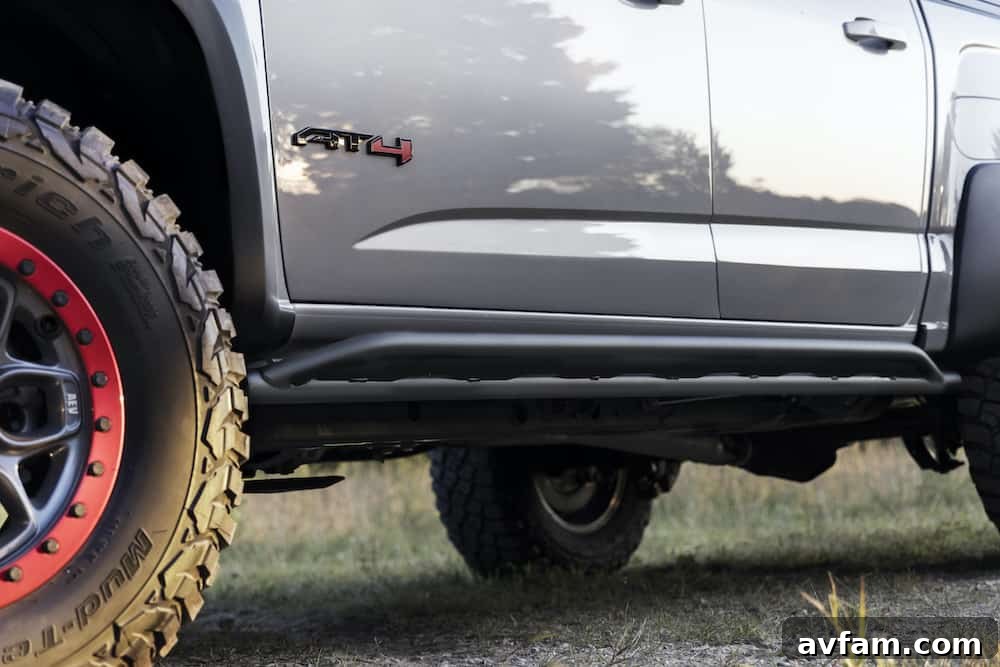 GMC Canyon AT4 Overland Concept in an open wilderness setting