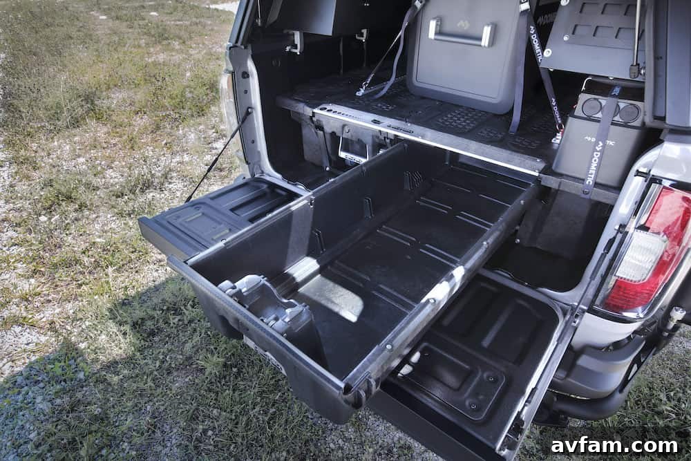 GMC Canyon AT4 Overland Concept's robust rear bumper and recovery points