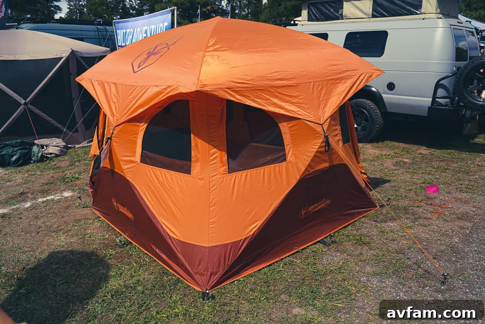 Gazelle Tents Pop-Up Camping Gazelle Tents pop-up tent design