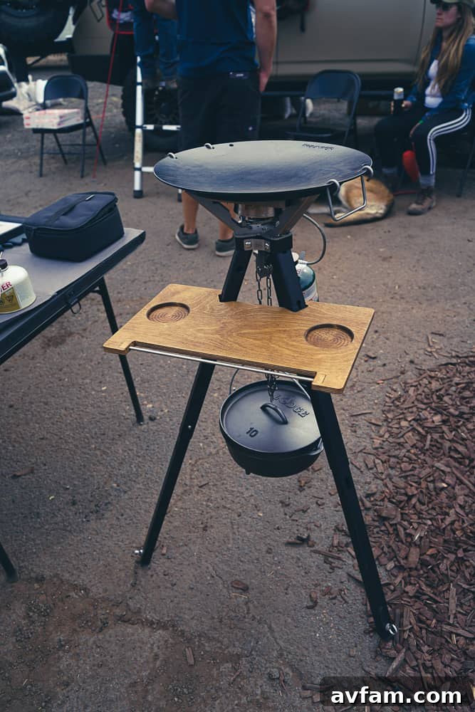 iKamper Skottle iKamper Skottle cooking system with tripod stand