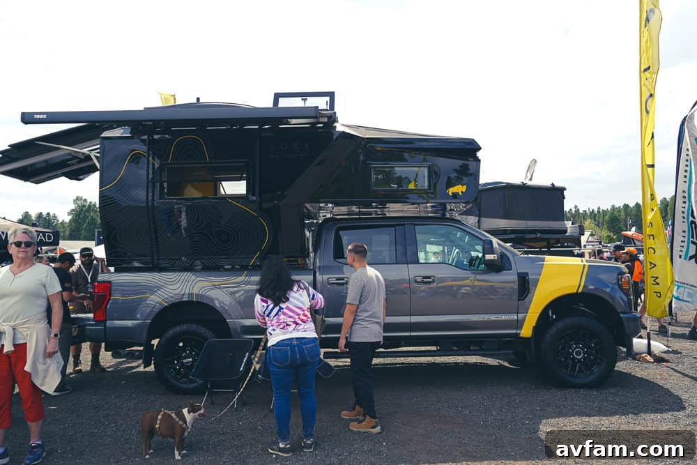 Loki Basecamp Rear Entry Loki Basecamp Falcon 8 rear view with open door