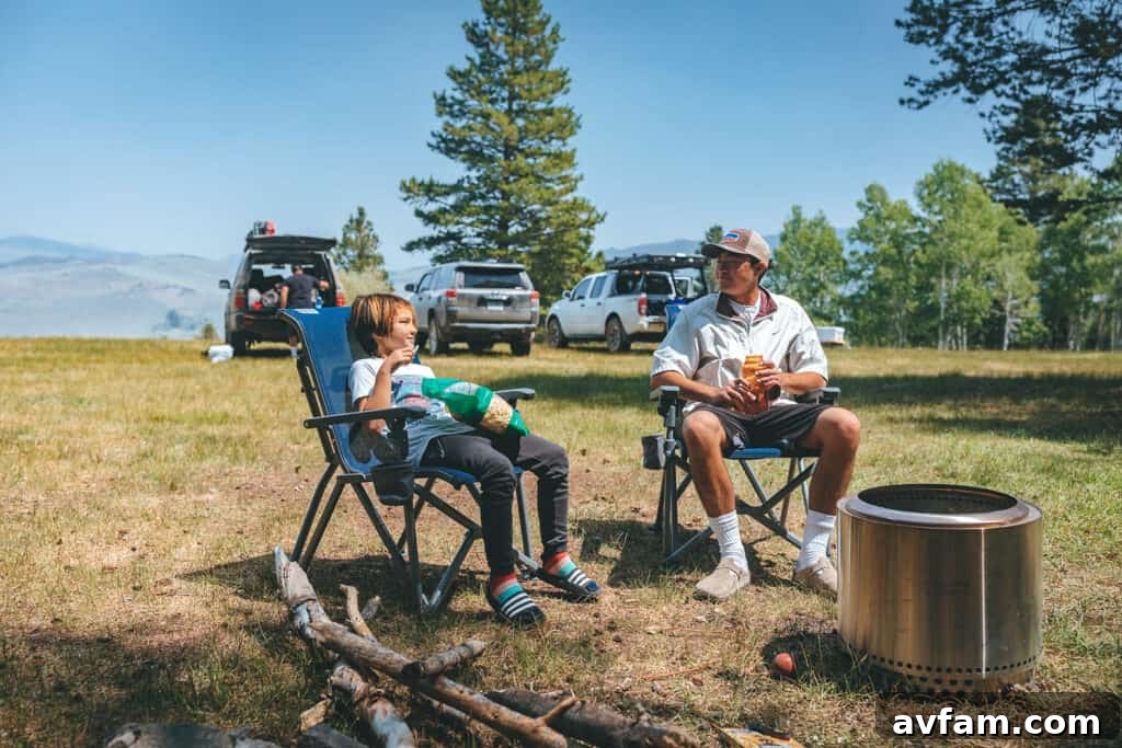 Yeti Trailhead Camp Chair: Is It Worth The Hype 6 Yeti Trailhead Camp Chair set up at a campsite, highlighting its stable design