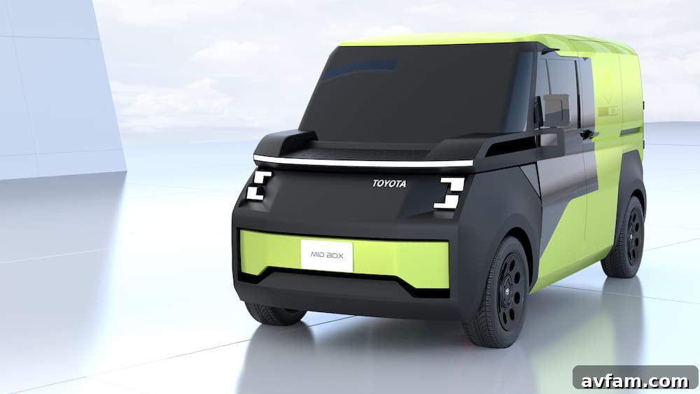 Toyota electric Crossover concept with dynamic styling