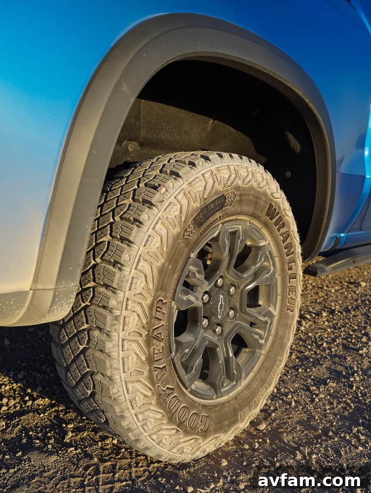 Front fascia detail of the Chevy Silverado ZR2