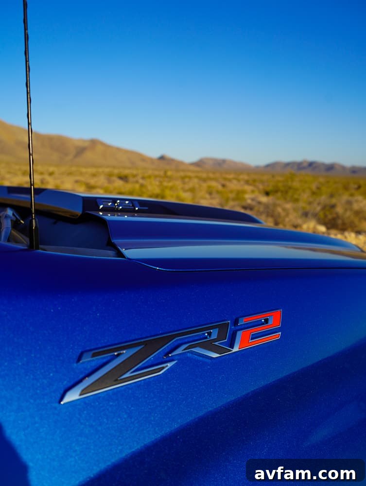 Close-up of the Multimatic DSSV shocks and suspension components