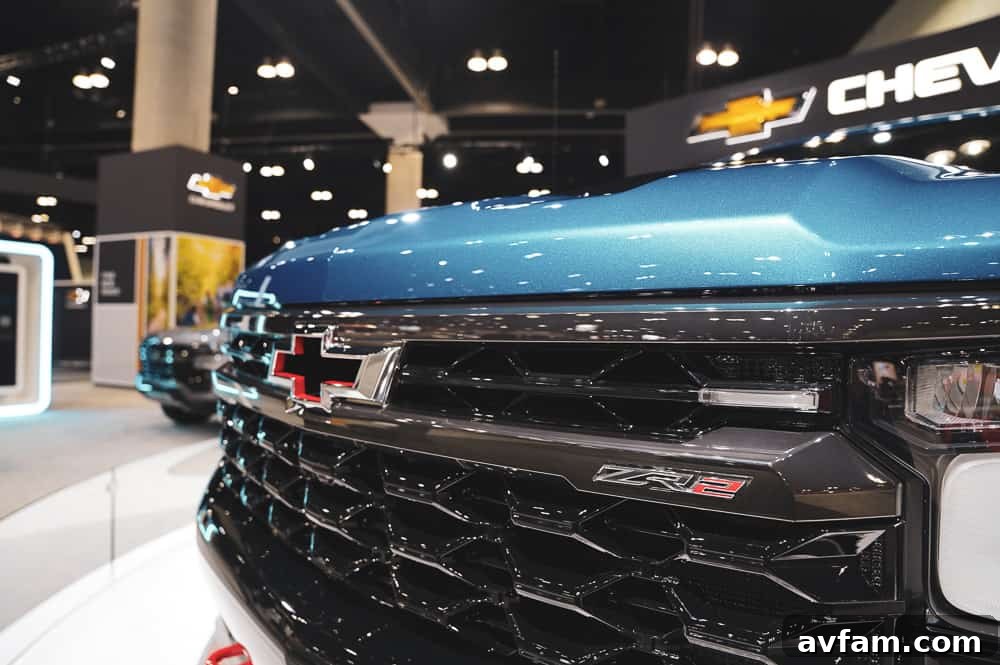 Chevy Silverado ZR2 wheels and tires showcased at LA Auto Show