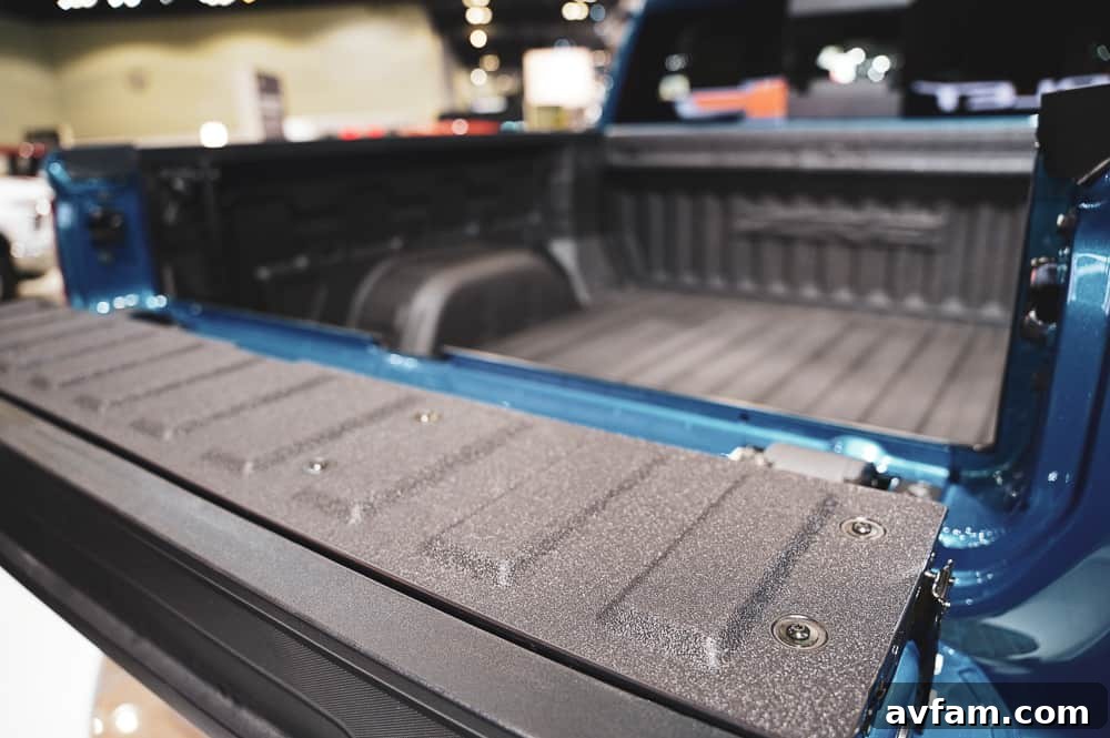 Chevy Silverado ZR2 in detail, front corner at LA Auto Show