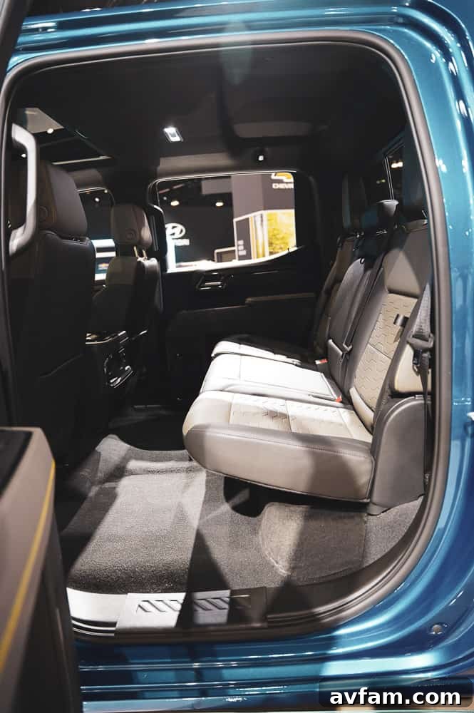 Chevy Silverado ZR2 steering wheel and digital cluster, LA Auto Show