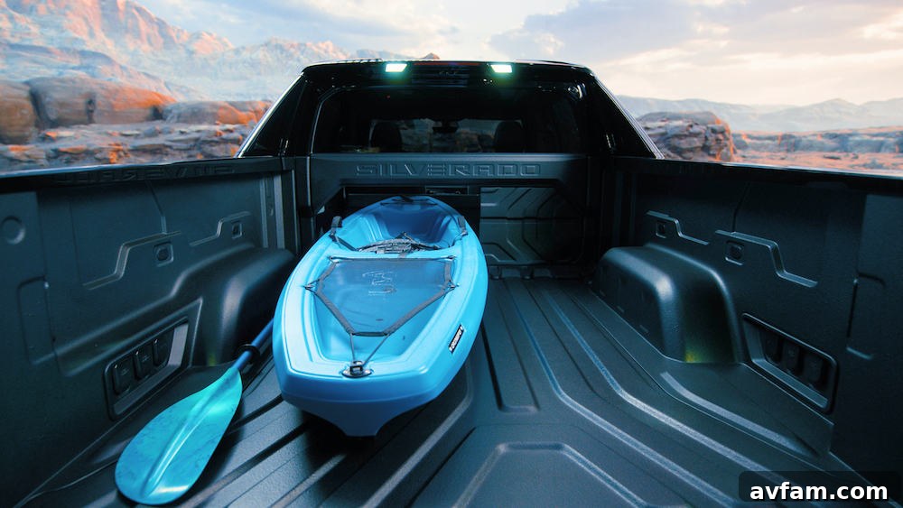 2024 Silverado EV RST Multi-Flex Tailgate extension