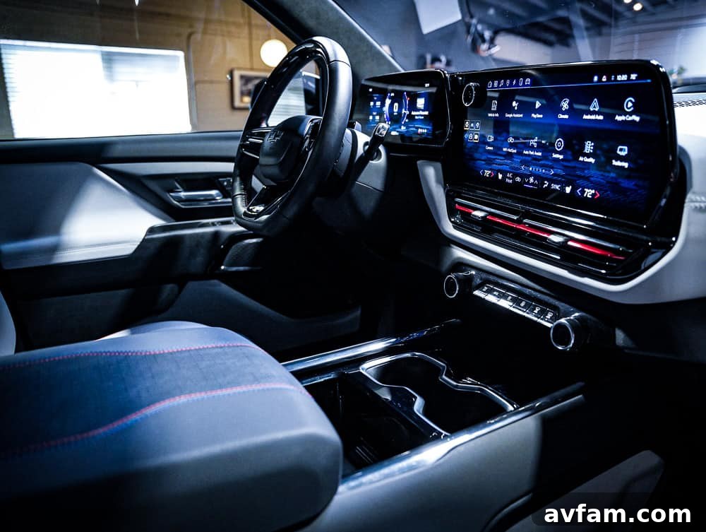 2024 Silverado EV Screen Display