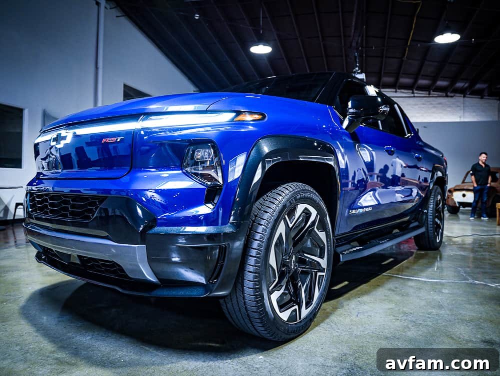 2024 Silverado EV E-Trunk Open