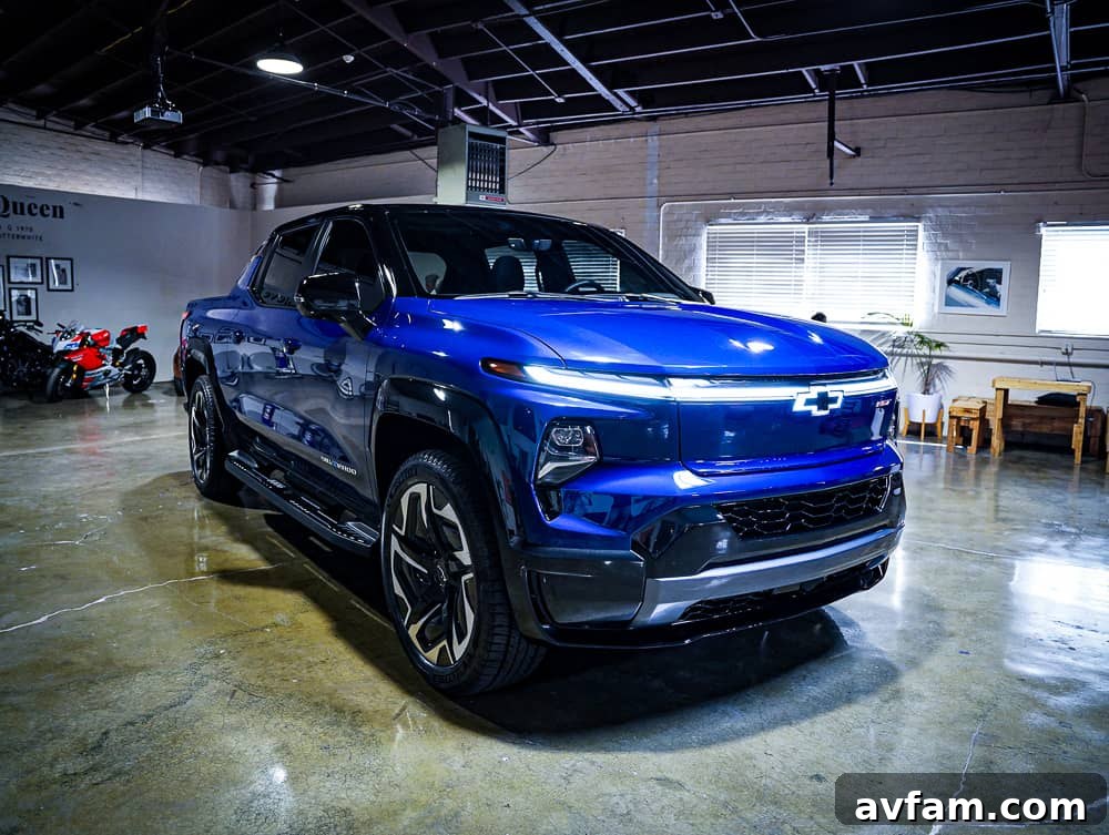 2024 Silverado EV Overhead View Interior