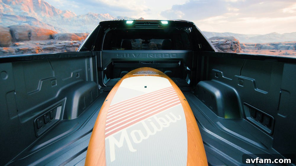 2024 Silverado EV RST Rear View