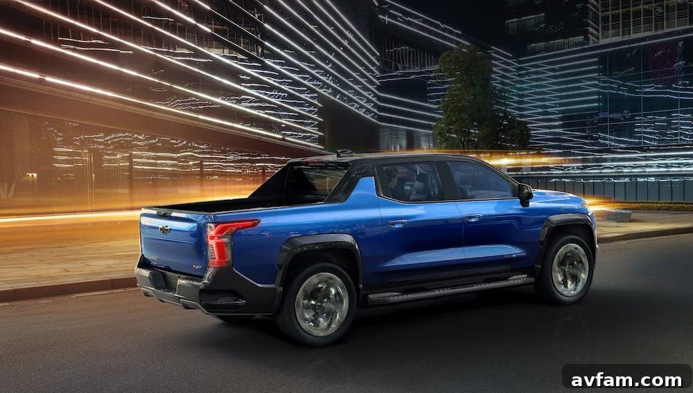 2024 Silverado EV RST Rear Interior