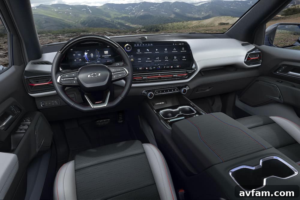 2024 Silverado EV RST Front View Outdoor