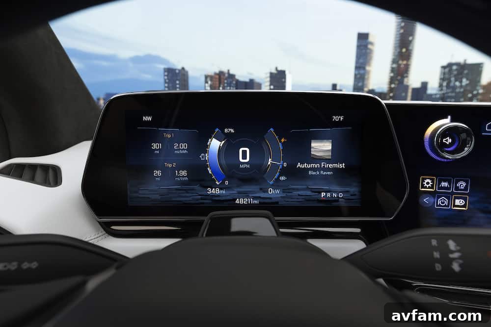 2024 Silverado EV RST Action Shot